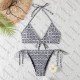 Women Designers Bikinis Set Bur Sexy Clear Strap Swimsuit Stars Shape Swimwear Ladies Bathing Suit Fashion Beach Clothes Summer Womens Biquini 22ss