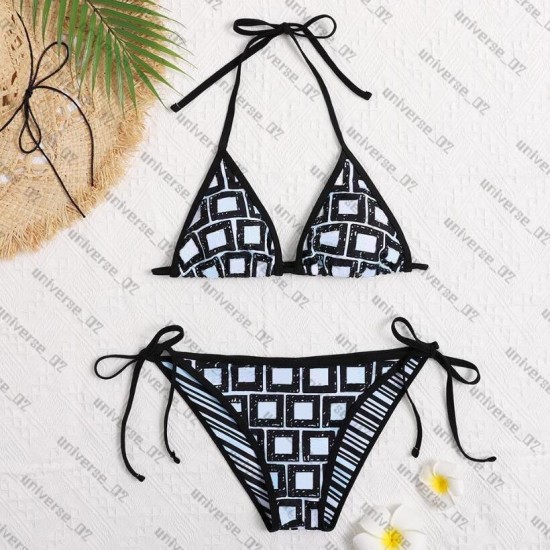 Women Designers Bikinis Set Bur Sexy Clear Strap Swimsuit Stars Shape Swimwear Ladies Bathing Suit Fashion Beach Clothes Summer Womens Biquini 22ss