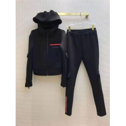 Women Tracksuits Jacket Sweater With Pants Trouse Sport Slim for Lady With Letters Zippers Spring Autumn Terry Tops Shirts Hoodie Sets