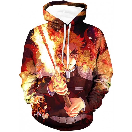 Men's Smooth Hoodie, Women's Soft Manga Pullover Anime Hooded Long Sleeve Lightweight Sweatshirt for Youth and Adult k6Ta#