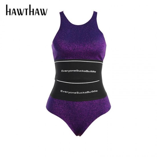 Women's Tracksuits Hawthaw Women Letter Print Tank Tops Shorts Underwear Two Piece Sets Outfits 2022 Summer Clthes Wholesale Items