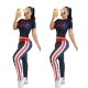 Womens Tracksuits Clothing Fashion Brands Printed Leisure Two-piece Sets Letter Set Clothes 2 Piece Women Tracksuit