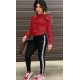 women Hooded collar sports suit letter printing Two piece sets fashion women Offset letter Casual hoodie trousers suit Tracksuits