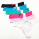 Women's Panties 10pcs A Lot Ladies Brand Pink Cotton Sexy Lingerie Tanga Mujer Thong G String Femme Woman Underwear Female Panty Strings