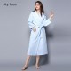 Women's Sleepwear Summer Couple Waffle Kimono Bathrobe Women Sexy Plus Size Suck Water Bridesmaid Robes Unisex Dressing Gown TopQuality Robe