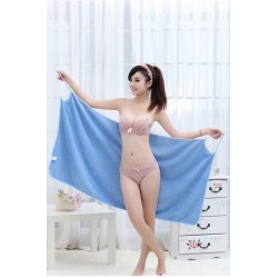 Women's Sleepwear Hirigin 2022 Women Robes Bath Wearable Towel Dress Girls Womens Lady Fast Drying Beach Spa Magical Nightwear Sleeping