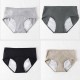 Women's Panties Soft Cotton Physiological Pants Leak Proof Menstrual Mid Waist Period Briefs Lingerie Women Ladies Underwear