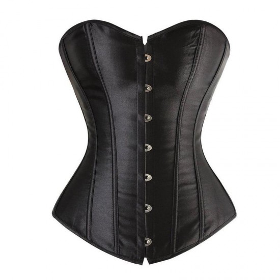 Women's Shapers Hirigin Corset Women Top Bustiers Waist Corsets Steampunk Overbust Vintage Belly Sheath Gothic Solid Underbust