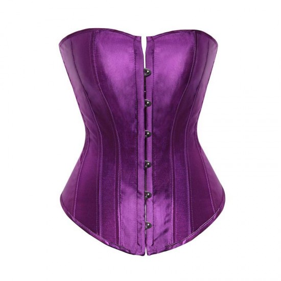 Women's Shapers Hirigin Corset Women Top Bustiers Waist Corsets Steampunk Overbust Vintage Belly Sheath Gothic Solid Underbust