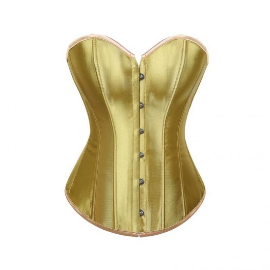 Women's Shapers Hirigin Corset Women Top Bustiers Waist Corsets Steampunk Overbust Vintage Belly Sheath Gothic Solid Underbust