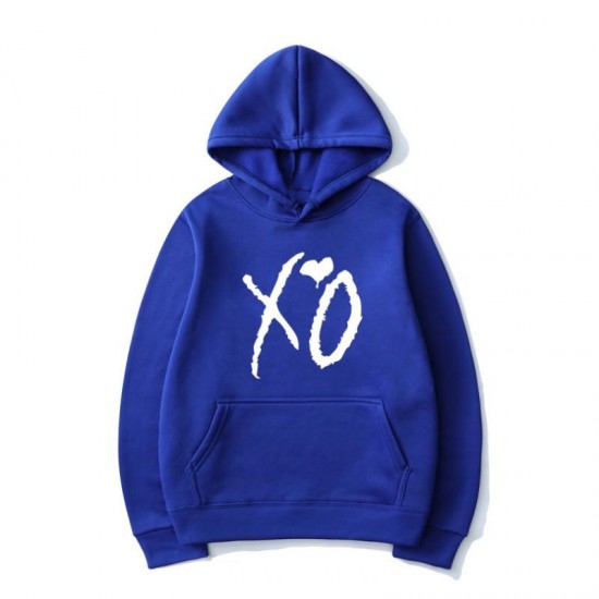 Men's Hoodies & Sweatshirts 2022 Oversized XO Fashion Print The Weeknd Streetwear Men Women Hoodie Harajuku Tops Tracksuits Clothing