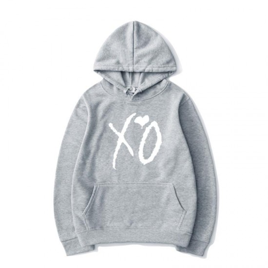 Men's Hoodies & Sweatshirts 2022 Oversized XO Fashion Print The Weeknd Streetwear Men Women Hoodie Harajuku Tops Tracksuits Clothing