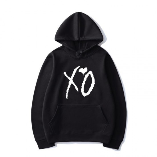 Men's Hoodies & Sweatshirts 2022 Oversized XO Fashion Print The Weeknd Streetwear Men Women Hoodie Harajuku Tops Tracksuits Clothing