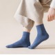 Winter Women Socks Thick Warm Solid Color Wool Harajuku Sox Retro Cold Resistant Fashion Casual Cashmere Cotton Socks for Female