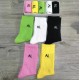 21fw Mens Women Designer Long Socks With Letters High Quality Men Womens Stockings One Box 5 Pieces Sports Socks Casual Sock 2 Styles