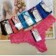 Wholesale-Free shipping lace sexy underwear women hipster intimates sexy panties thong satin panties sexy lingerie hot 6pcs lowest price