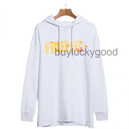 Factory Outlet Factory Outlet Brand Hoodie American street hip hop V flame big sweater Wang Yibo loose leisure West Coast hip WBQ2