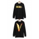 Factory Outlet Factory Outlet Brand Hoodie American street hip hop V flame big sweater Wang Yibo loose leisure West Coast hip WBQ2