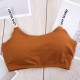 Camisoles & Tanks Sexy Seamless Removable Padded Bra Casual Letter Print Fitness Breathable Women 2021