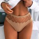 New Mid-Waist Temptation Women's Thong Panties Waist Hollow G-String Hollow Out Female Underpant Seamless Ladies Underwear