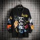 Men's Hoodies & Sweatshirts Mens Sweatshirt Casual 2022 Spring Graffiti Oversized Japanese Hip Hop Streetwear Men Loose Pullover Top