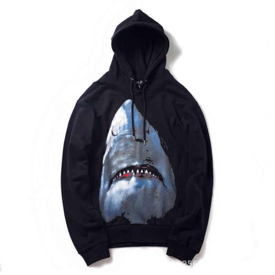 Hot Selling Trendy Brand New Hooded Sweater Gvc Shark Coat Autumn Winter Men's Cotton Women's Fashion Couple's Wear