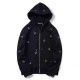 Hot Selling Trendy Brand New Autumn and Winter Hooded Sweater Embroidered Bee Tide Men's Coat Pure Cotton Women's Couple's Shirt Zipper