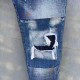 European Dj Mark Italy Smart Denim Button Blue Gat Potlead Broek Jeans For Men 025